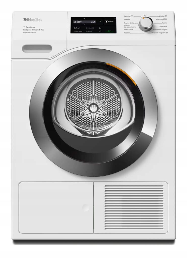 Suszarka z pompą ciepła T1 Miele TWD640WP