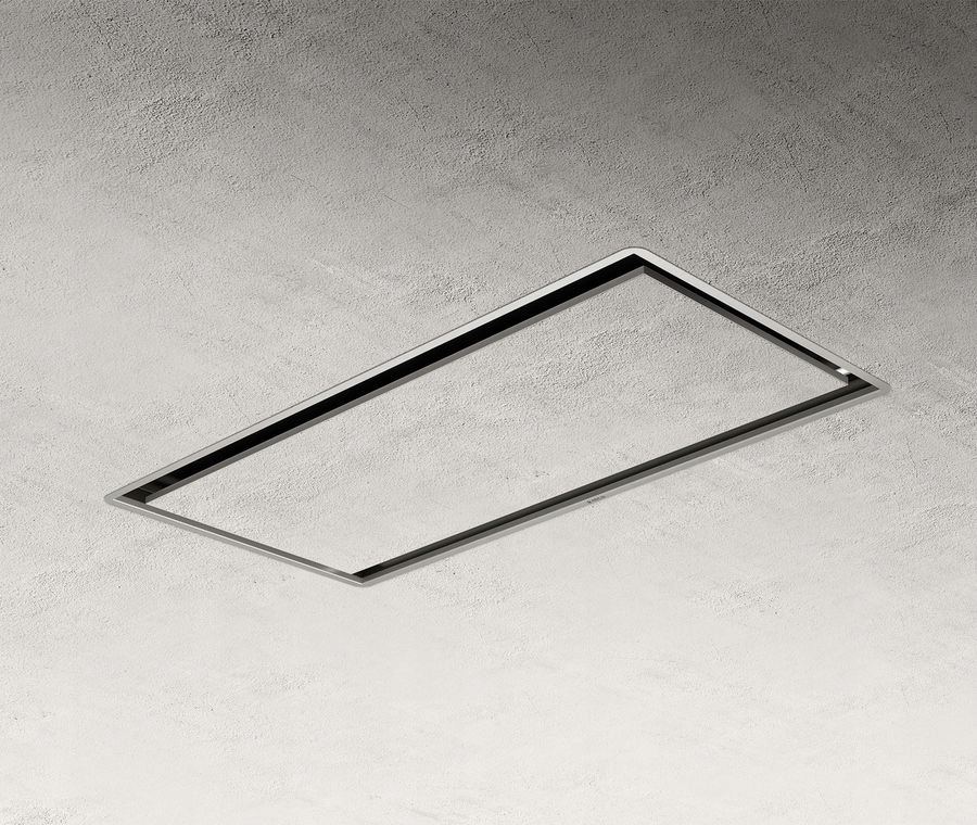 ELICA Okap sufitowy ILLUSION WHITE H30 WH/A/100 Biały