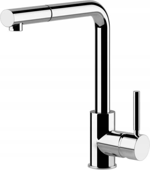 Bateria kuchenna stojąca Gessi NEUTRON srebrny 17169#031