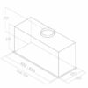 Okap do zabudowy Elica FOLD S IX/A/72