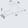 Falmec Virgola Touch NRS 120 inox