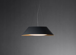 Okap Vogue Circle.Tech Isola 88 czarny-szary 600 m3/h