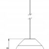Designerska Lampa Wisząca Falmec Sophie 22 cm Biała