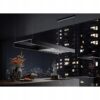 Okap czarny wyspowy Falmec Light Isola 180 cm led