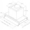 ELICA Okap do zabudowy BOXIN ADVANCE IX/A/60