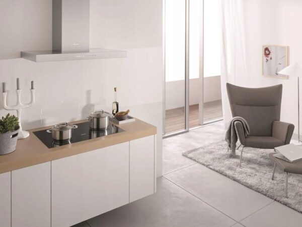 Wyciąg przyścienny Miele DA 4298 W Puristic Plus Stal szlachetna