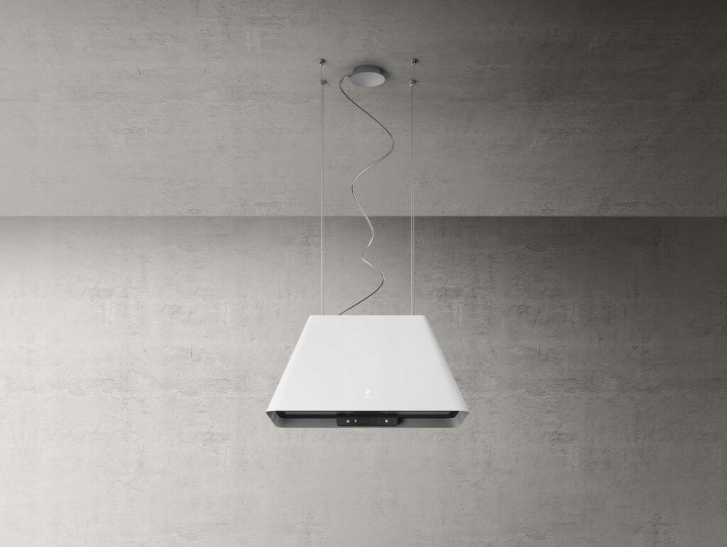 ELICA Okap wyspowy IKONA LIGHT WH/F/60