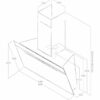 Okap naścienny Elica MAJESTIC WH/A/90 90 cm biały