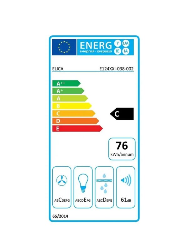ELICA Okap teleskopowy ELITE 26 IX/A/60/VT