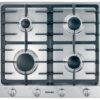 Płyta gazowa Miele KM 2010 G 65cm 230V 4 palniki srebrna