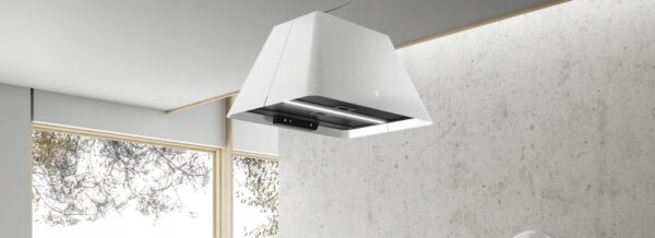 ELICA Okap wyspowy IKONA LIGHT WH/F/60