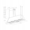 ELICA Okap wyspowy IKONA MAXXI PURE BL MAT/F/120