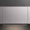 Okap Virgola No-Drop Touch 120 inox 800 m³/h