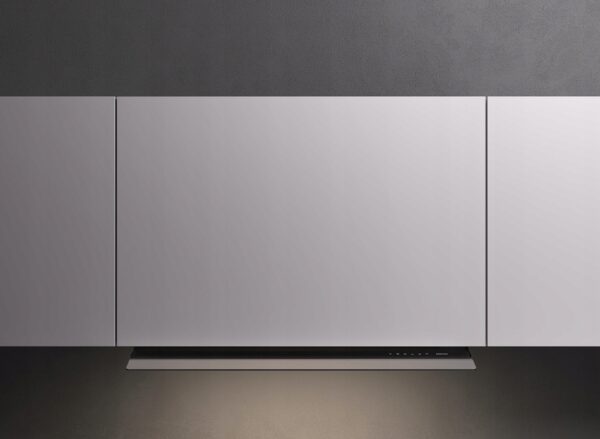 Okap Virgola No-Drop Touch 120 inox 800 m³/h