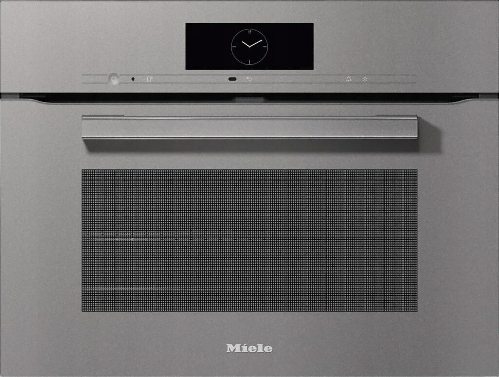Piekarnik parowe z kuchnią mikrofalową Miele DGM 7840 Szary grafit