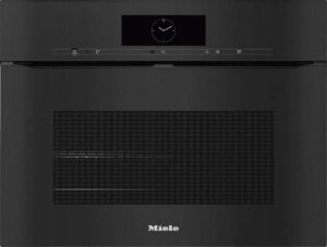 Bezuchwytowy kompaktowy piekarnik H 7840 BPX ObsidianBlack