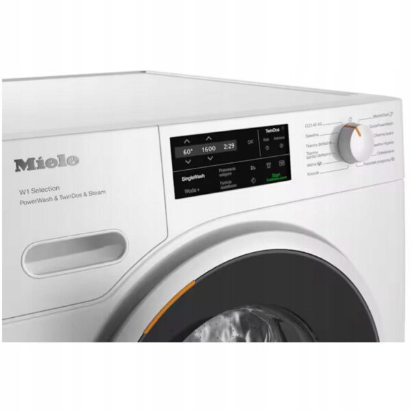Pralka Miele WSI883 WCS PWash&TDos&Steam Biały lotos