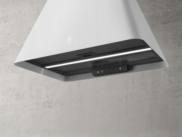 ELICA Okap wyspowy IKONA LIGHT WH/F/60