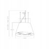 ELICA Okap wyspowy JUNO URBAN ZINC/F/50