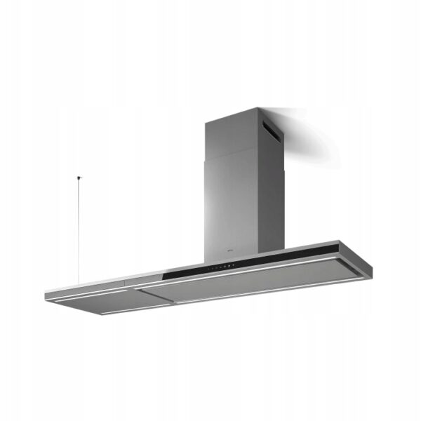 Okap wyspowy Elica Element Island IXBL/A/180 Stal nierdzewna czarny 180cm