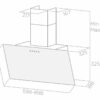 OKAP KOMINOWY ELICA SHIRE BK/BL A/60