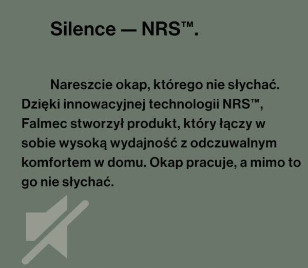 Okap ścienny Falmec Lumen NRS 90