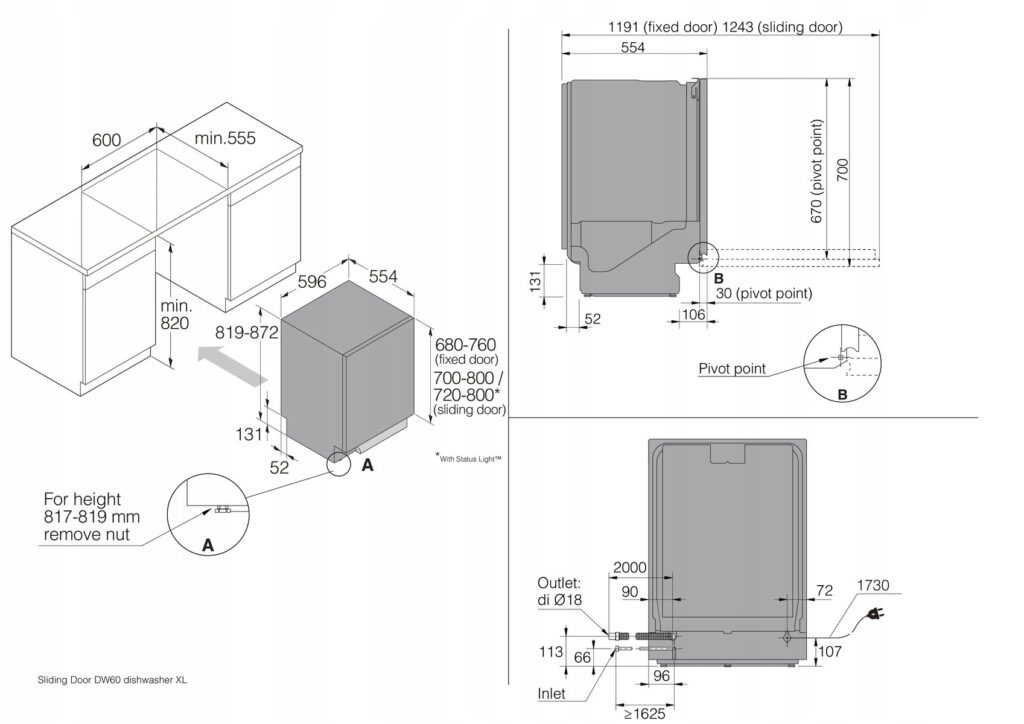 Zmywarka ASKO DFI544B 14kpl 60cm