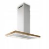 ELICA Okap wyspowy BIO ISLAND WH/A/120 ROVERE