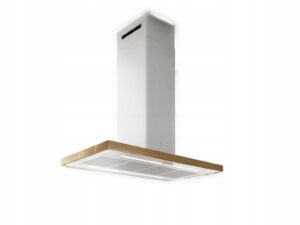ELICA Okap wyspowy BIO ISLAND WH/A/120 ROVERE