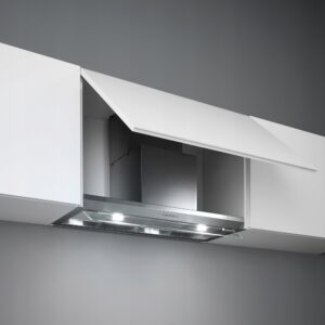 Okap szafkowy mocny Falmec Virgola Evo 90 inox led