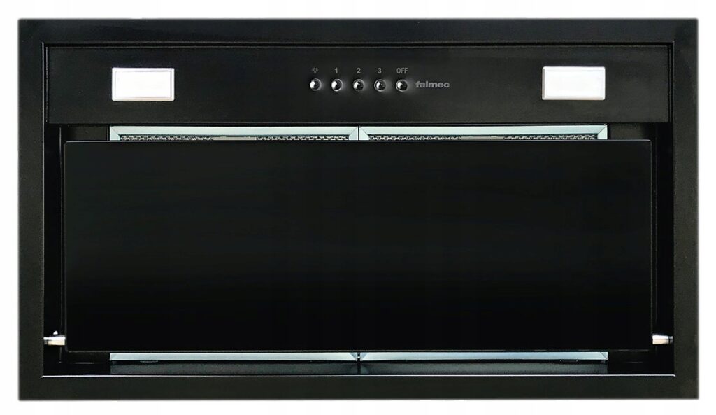Okap do zabudowy Falmec Built-in Max Evo 50 czarny 600 m3/h