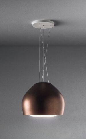 Designerska Lampa Wisząca Falmec Sophie 54 cm Miedź Antyczna