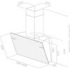 OKAP ELICA L’ESSENZA WH/A/60 691m3/h 60cm BIAŁY A