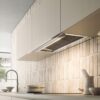 Okap Virgola No-Drop Touch 120 inox 800 m³/h