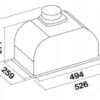 Okap do zabudowy Falmec BUILT-IN MAX EVO 50