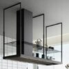 Okap Europa Black Isola 175 czarny 800 m3/h