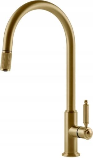 Bateria kuchenna stojąca Gessi VENTI20 złoty 60622#716