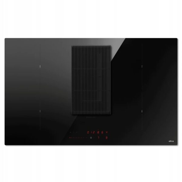 Płyta indukcyjna z okapem Elica NikolaTesla PRIME S+ BL/A/83 Czarna 83 cm