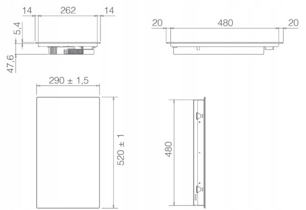 Płyta indukcyjna Elica RATIO 302 PLUS CONNEX BL
