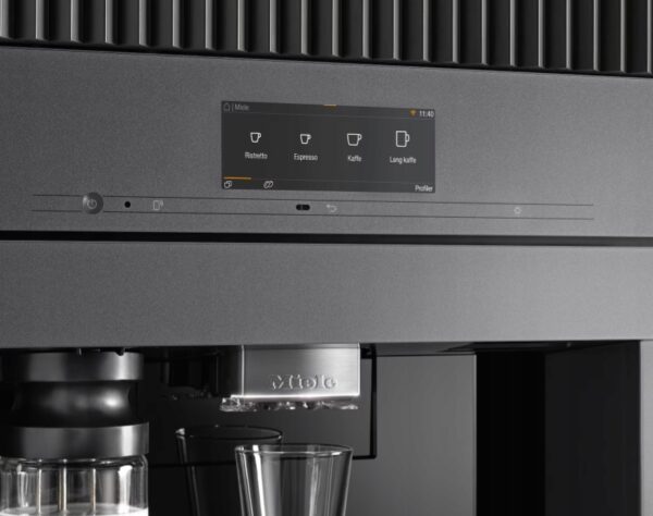Ekspres do kawy do zabudowy Miele CVA 7440 ObsidianBlack