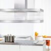 Wyciąg wyspowy Miele DA 4248 V D Puristic Varia Stal szlachetna