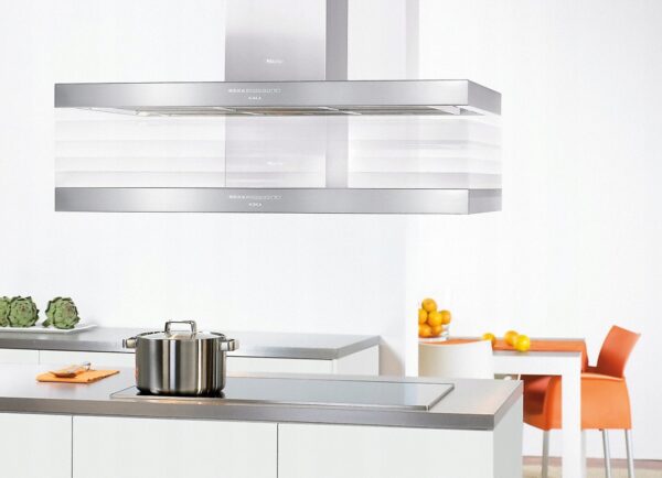 Wyciąg wyspowy Miele DA 4248 V D Puristic Varia Stal szlachetna