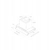 Okap do zabudowy Elica Box In IX/A/90