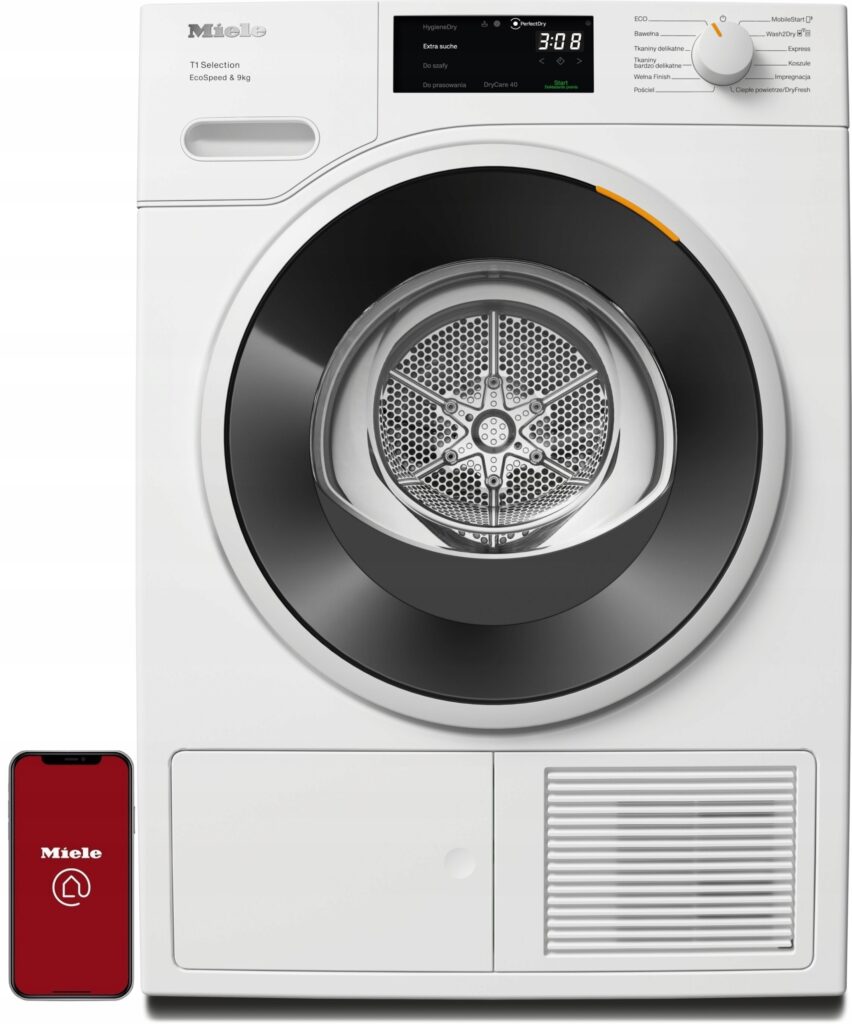 Suszarka z pompą ciepła T1 Miele TSH783WP